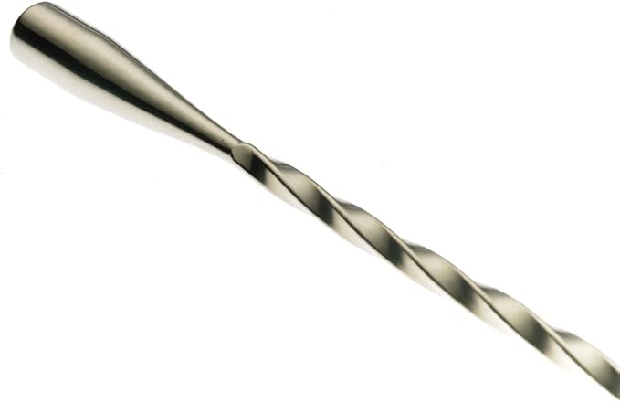 Barfly Teardrop Bar Spoon, End 15 3/4" (40 cm), Stainless Steel