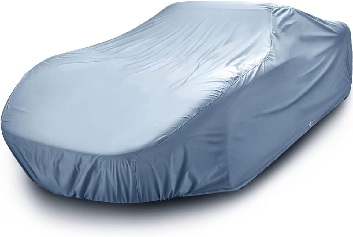iCarCover Premium Car Cover for 1960-1961 Pontiac Ventura Heavy Duty Waterproof All-Weather Automobiles Custom Fit Indoor Outdoor UV Snow Protection Covers with Straps and Bag