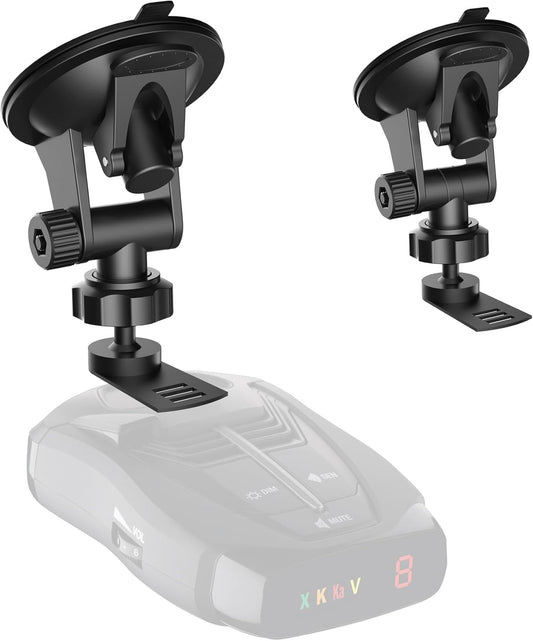 Super Radar Detector Mount,Super Car Windshield,Dashboard Suction Cup Bracket,Suitable for Cobra Escort Beltronics Radar Detectors (for Cobra Escort Beltronics)