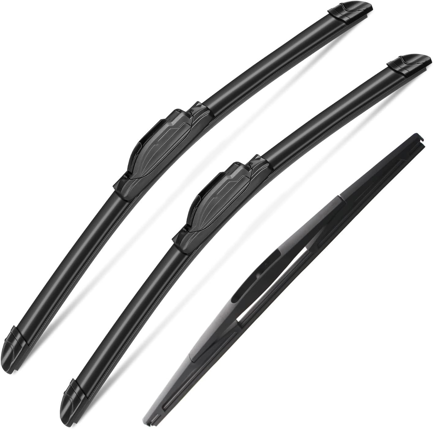 3Pcs Windshield Wipers for Subaru Crosstrek 2013-2017, Subaru Impreza 2012-2016, Nissan Murano 2009-2016, Original Equipment Replacement Automotive Windshield Wiper Blades- 26"/16"/12" (Set of 3)