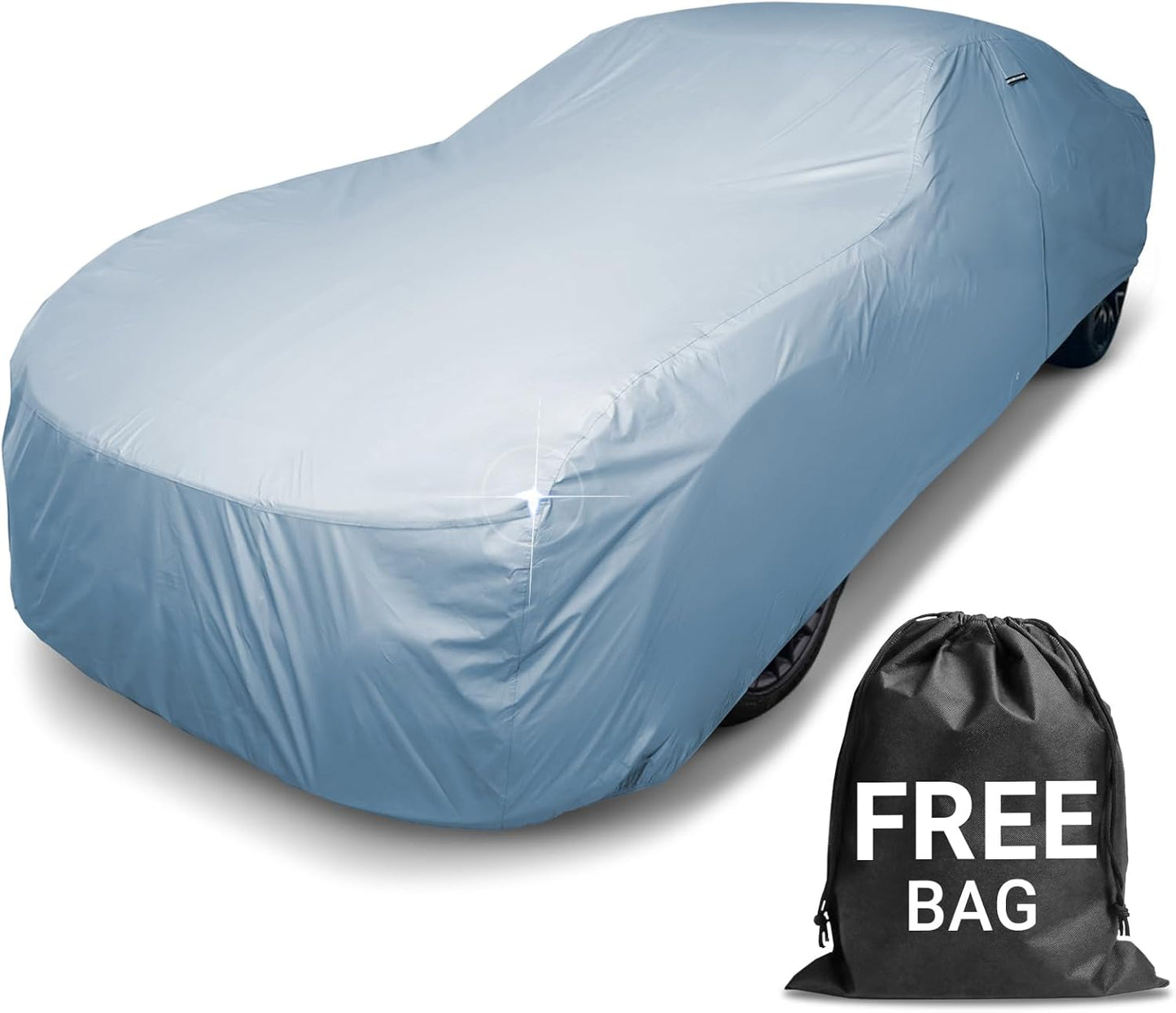 iCarCover Premium Car Cover for 1973-1977 Buick Regal Heavy Duty Waterproof All-Weather Automobiles Custom Fit Indoor Outdoor UV Snow Protection Covers with Straps and Bag