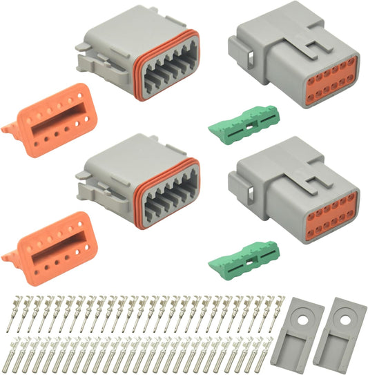 DT Kit for Car Motorcycle Boat (12PIN 2SET)