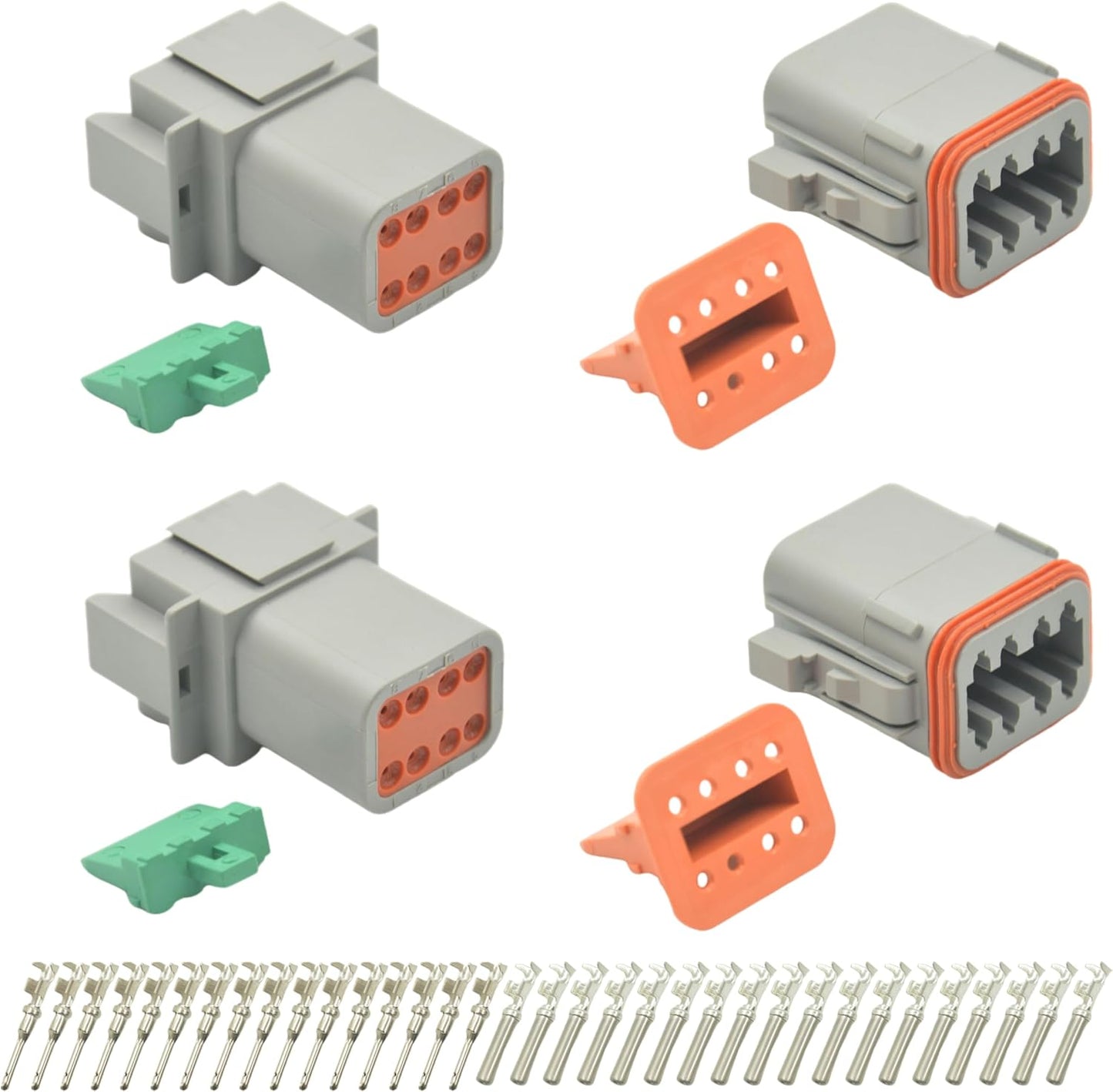 DT Kit for Car Motorcycle Boat (8PIN 2SET)