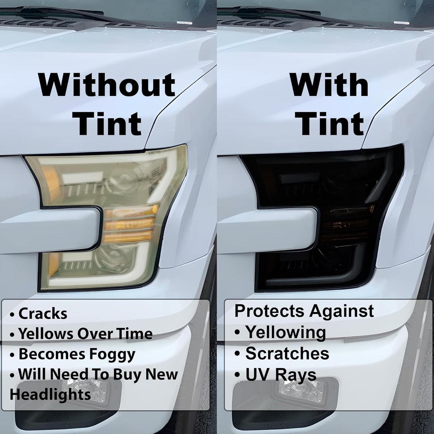 BOGAR TECH DESIGNS Rear Taillight Tail Light Tint Kit PPF Compatible with Hyundai Palisade 2020-2025, Dark Smoke